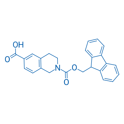 2-(((9H-Fluoren-9-yl)methoxy)carbonyl)-1,2,3,4-tetrahydroisoquinoline-6-carboxylic acid 100mg