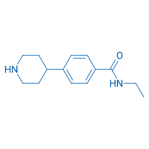 N-Ethyl-4-(piperidin-4-yl)benzamide 250mg