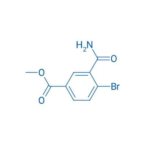 Methyl 4-bromo-3-carbamoylbenzoate 250mg