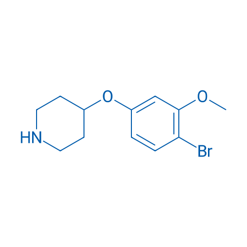 4-(4-BRomo-3-methoxyphenoxy)piperidine 5g