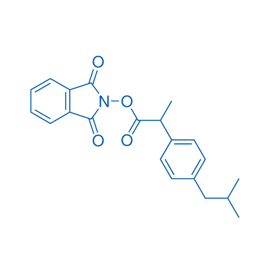 (1,3-Dioxoisoindolin-2-yl) 2-(4-isobutylphenyl)propanoate 250mg