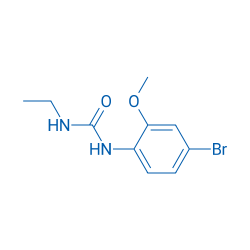 1-(4-Bromo-2-methoxyphenyl)-3-ethylurea 250mg