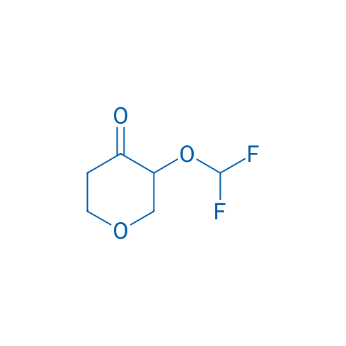 3-(Difluoromethoxy)tetrahydro-4H-pyran-4-one 1g