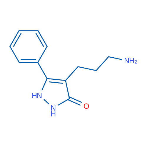 4-(3-Aminopropyl)-5-phenyl-1H-pyrazol-3(2H)-one 1g