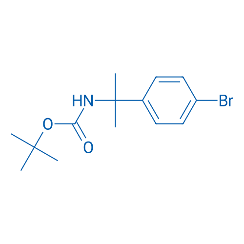 tert-Butyl 2-(4-bromophenyl)propan-2-ylcarbamate 250mg