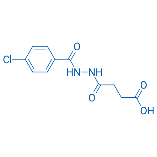 4-(2-(4-Chlorobenzoyl)hydrazinyl)-4-oxobutanoic acid 1g