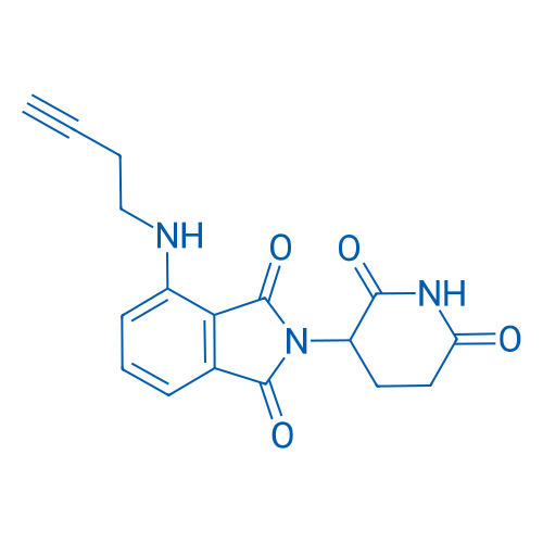 4-(But-3-yn-1-ylamino)-2-(2,6-dioxopiperidin-3-yl)isoindoline-1,3-dione 5g