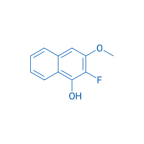 2-Fluoro-3-methoxynaphthalen-1-ol 250mg