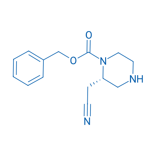 Benzyl (S)-2-(cyanomethyl)piperazine-1-carboxylate 1g