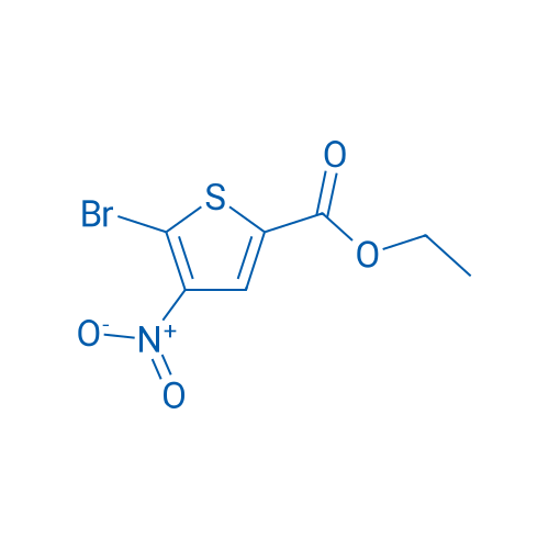 Ethyl 5-bromo-4-nitrothiophene-2-carboxylate 250mg
