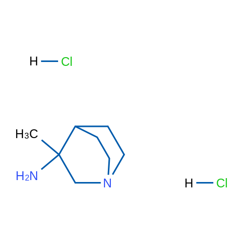 3-Methyl-1-azabicyclo[2.2.2]octan-3-amine dihydrochloride 250mg