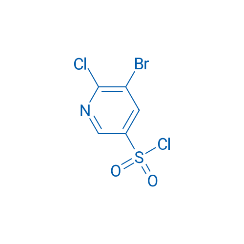 5-Bromo-6-chloropyridine-3-sulfonyl chloride 250mg