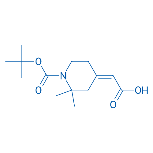 2-(1-(tert-Butoxycarbonyl)-2,2-dimethylpiperidin-4-ylidene)acetic acid 5g