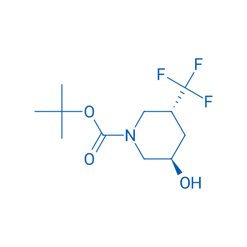 tert-Butyl (3R,5R)-3-hydroxy-5-(trifluoromethyl)piperidine-1-carboxylate 100mg