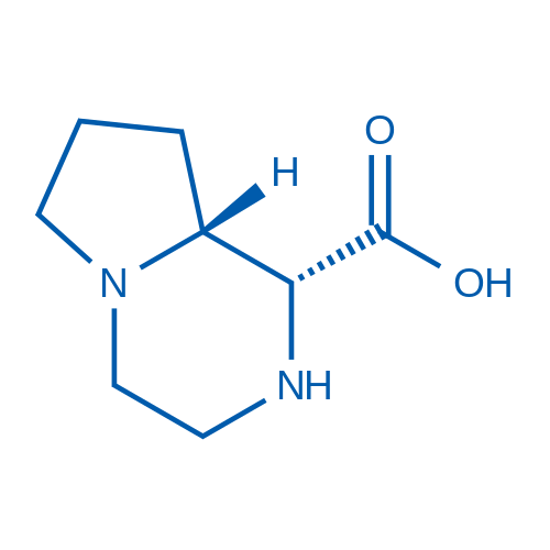(1R,8aR)-Octahydropyrrolo[1,2-a]pyrazine-1-carboxylic acid 100mg