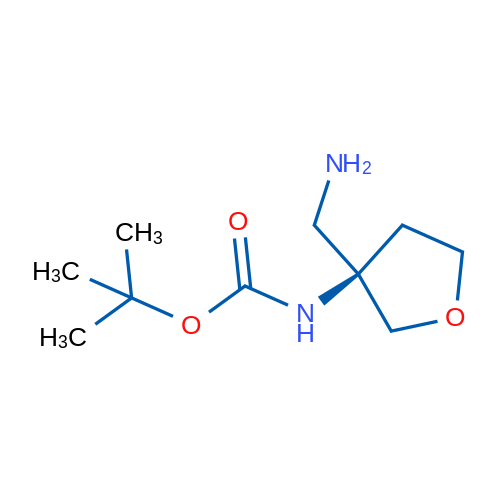 tert-Butyl N-[(3R)-3-(aminomethyl)oxolan-3-yl]carbamate 100mg