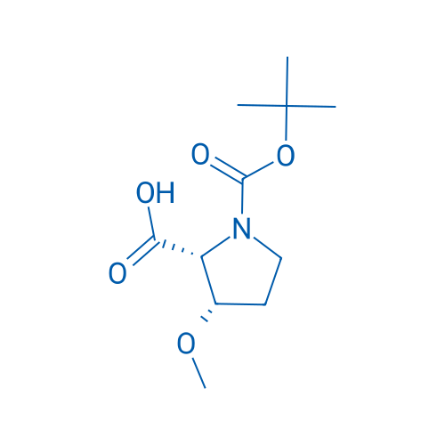 (2R,3S)-1-[(tert-Butoxy)carbonyl]-3-methoxypyrrolidine-2-carboxylic acid 250mg