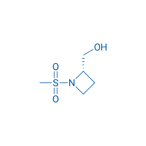 [(2S)-1-methanesulfonylazetidin-2-yl]methanol 250mg
