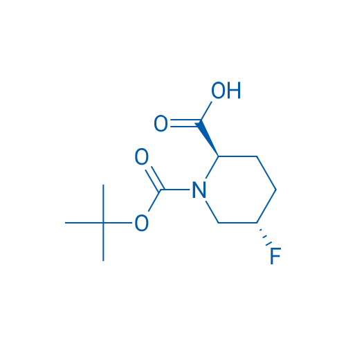 (2R,5S)-1-[(tert-Butoxy)carbonyl]-5-fluoropiperidine-2-carboxylic acid 250mg