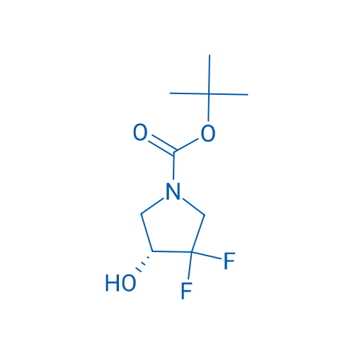 tert-Butyl (R)-3,3-difluoro-4-hydroxypyrrolidine-1-carboxylate 100mg