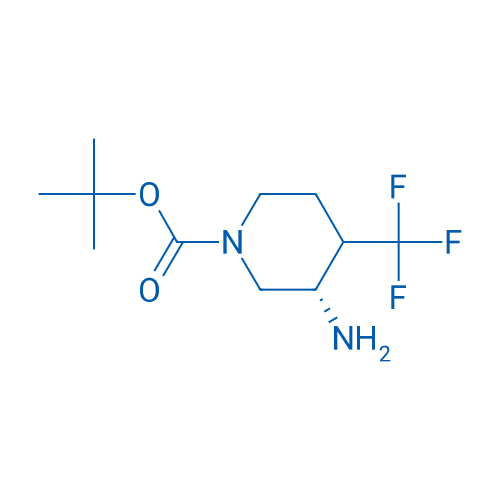 tert-Butyl (3S)-3-amino-4-(trifluoromethyl)piperidine-1-carboxylate 250mg
