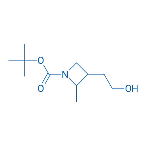 tert-butyl 3-(2-hydroxyethyl)-2-methylazetidine-1-carboxylate 1g