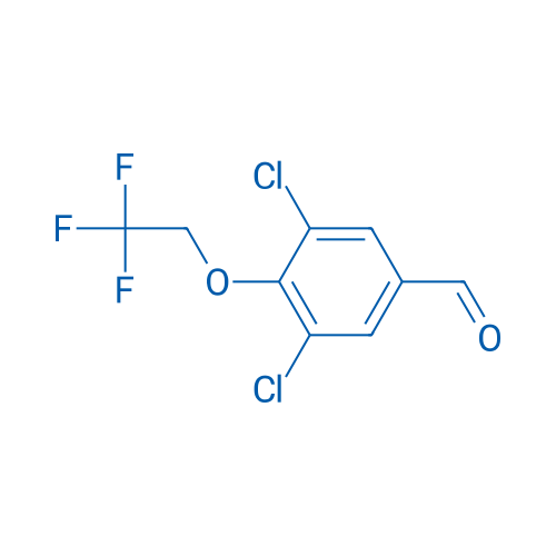 3,5-Dichloro-4-(2,2,2-trifluoroethoxy)benzaldehyde 250mg