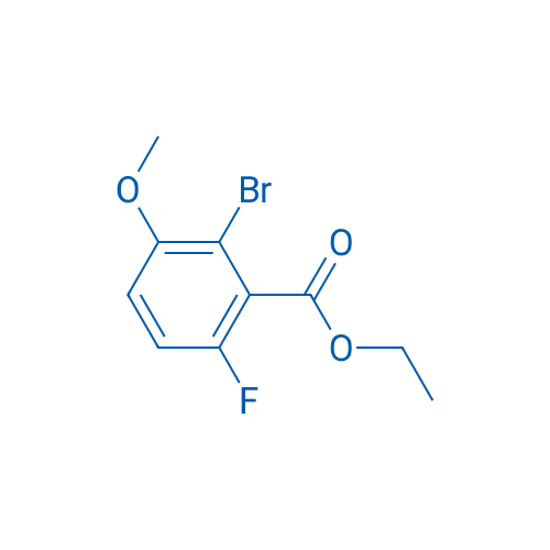 Ethyl 2-bromo-6-fluoro-3-methoxybenzoate 250mg