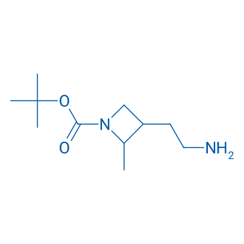 tert-butyl 3-(2-aminoethyl)-2-methylazetidine-1-carboxylate 100mg