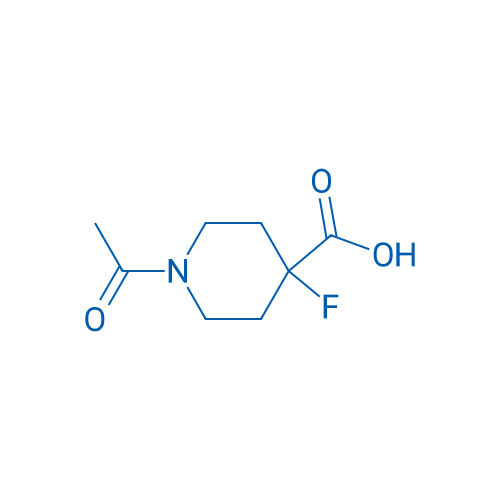 1-Acetyl-4-fluoropiperidine-4-carboxylic acid 100mg