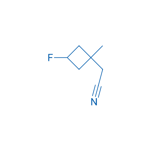 2-(3-fluoro-1-methylcyclobutyl)acetonitrile 1g