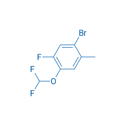 1-Bromo-4-(difluoromethoxy)-5-fluoro-2-methylbenzene 5g