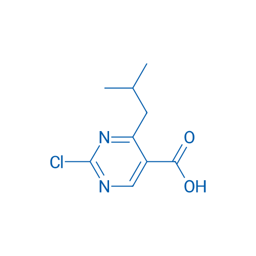 2-Chloro-4-isobutylpyrimidine-5-carboxylic acid 1g