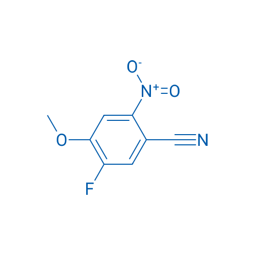 5-Fluoro-4-methoxy-2-nitrobenzonitrile 250mg