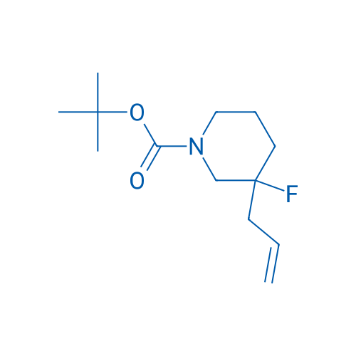tert-Butyl 3-fluoro-3-(prop-2-en-1-yl)piperidine-1-carboxylate 100mg