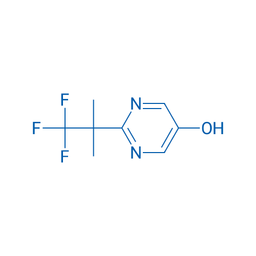 2-(1,1,1-Trifluoro-2-methylpropan-2-yl)pyrimidin-5-ol 100mg