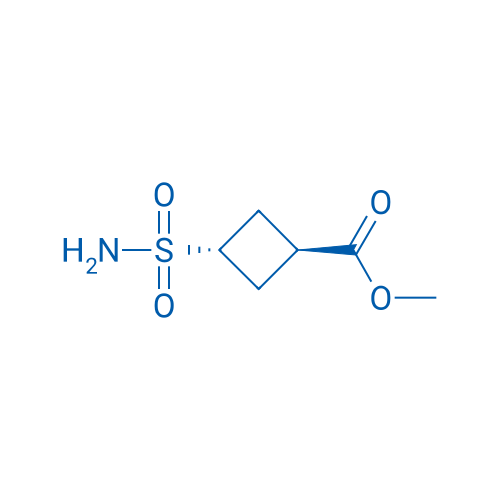 Rel-methyl (1r,3r)-3-sulfamoylcyclobutane-1-carboxylate 1g