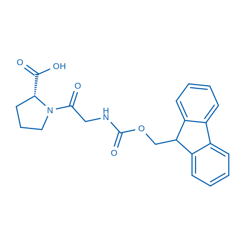 (((9H-Fluoren-9-yl)methoxy)carbonyl)glycyl-D-proline 100mg