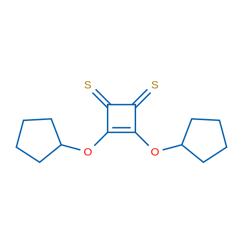 3,4-Bis(cyclopentyloxy)cyclobut-3-ene-1,2-dithione 250mg
