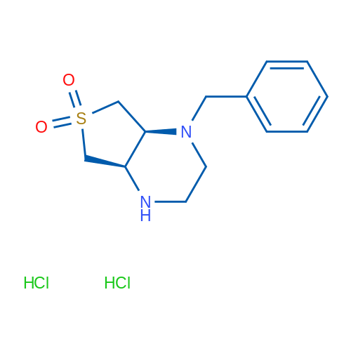 (4Ar,7as)-1-benzyloctahydrothieno[3,4-b]pyrazine 6,6-dioxide dihydrochloride 5g