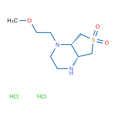 (4Ar,7as)-1-(2-methoxyethyl)octahydrothieno[3,4-b]pyrazine dihydrochloride 250mg