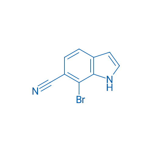 7-Bromo-1H-indole-6-carbonitrile 250mg