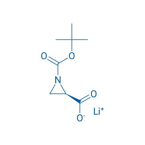 Lithium (R)-1-(tert-butoxycarbonyl)aziridine-2-carboxylate 50mg
