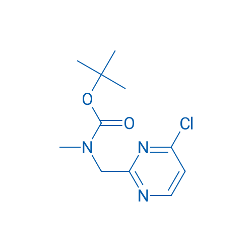 tert-Butyl ((4-chloropyrimidin-2-yl)methyl)(methyl)carbamate 250mg