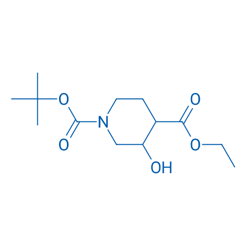 1-tert-Butyl 4-ethyl 3-hydroxypiperidine-1,4-dicarboxylate 250mg