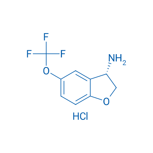 (S)-5-(Trifluoromethoxy)-2,3-dihydrobenzofuran-3-amine hydrochloride 250mg