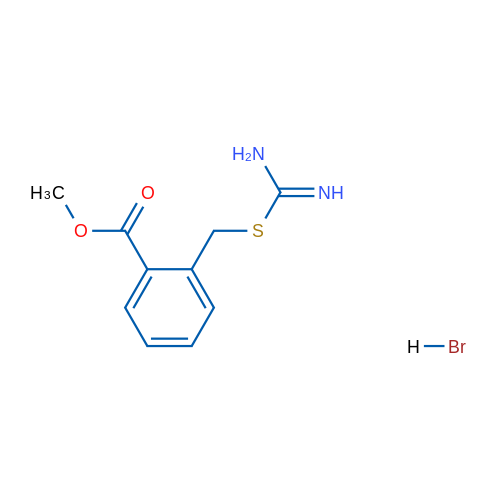 Methyl 2-[(carbamimidoylsulfanyl)methyl]benzoate hydrobromide 1g