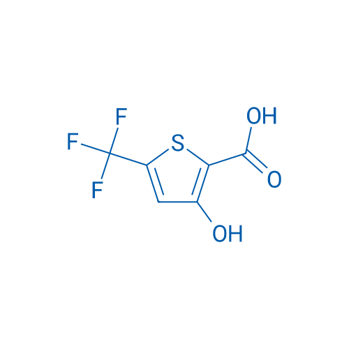 3-Hydroxy-5-(trifluoromethyl)thiophene-2-carboxylic acid 250mg