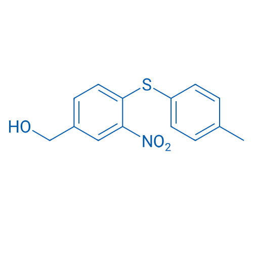 {4-[(4-methylphenyl)sulfanyl]-3-nitrophenyl}methanol 1g