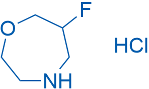 6-Fluoro-1,4-oxazepane hydrochloride 100mg